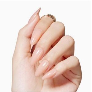 Gel Nail Tips 240Pcs Neutral Medium Almond Colored False Nail Acrylic Nails E2